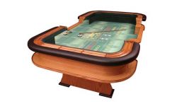 Deluxe craps table made in the usa