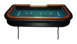 Premium folding craps table made in the usa
