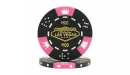 100 fabulous las vegas poker chip