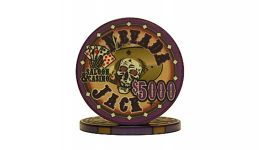 Nevada jacks 5 000 poker chip