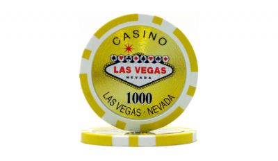 1 000 las vegas laser etched poker chip