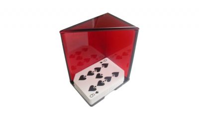 6 deck red blackjack discard holder