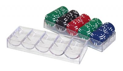1000 poker chip carrier with trays